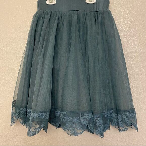 WEISSMAN Dance Costume 2 piece Sage green When We Were Young 11027 LC-large chil - Picture 3 of 14